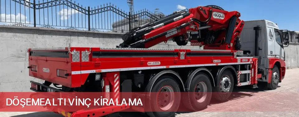 Döşemealtı İlçemi Vinç Kiralama